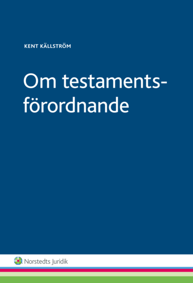 bokomslag Om testamentsförordnande