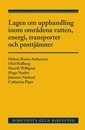 bokomslag Lagen om upphandling inom områdena vatten, energi, transporter och posttjänster : en kommentar