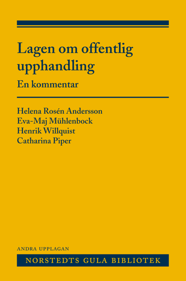 Helena Rosén Andersson, Eva-Maj Mühlenbock, Henrik Willquist, Catharina Piper - Lagen om  offentlig upphandling  : en kommentar, Häftad