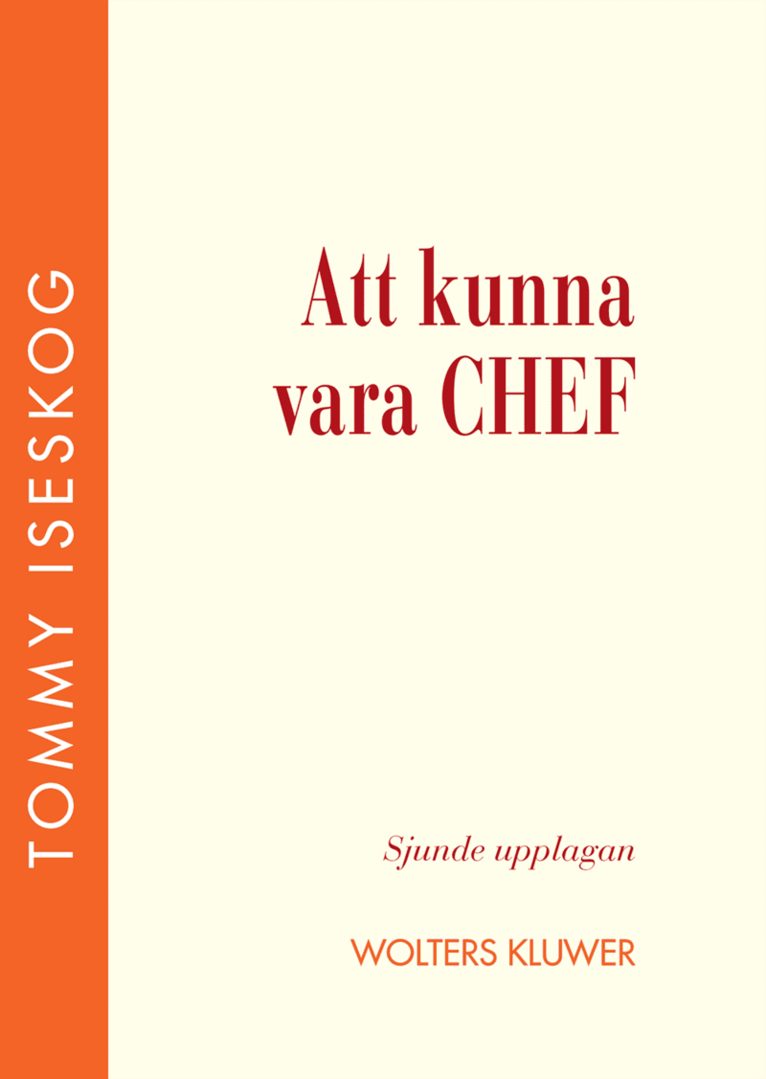 Att kunna vara chef