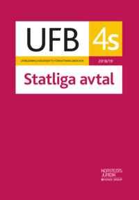 bokomslag UFB 4 S Statliga avtal 2018/19