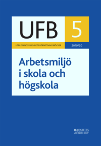 bokomslag UFB 5 Arbetsmiljö i skola och högskola 2019/20