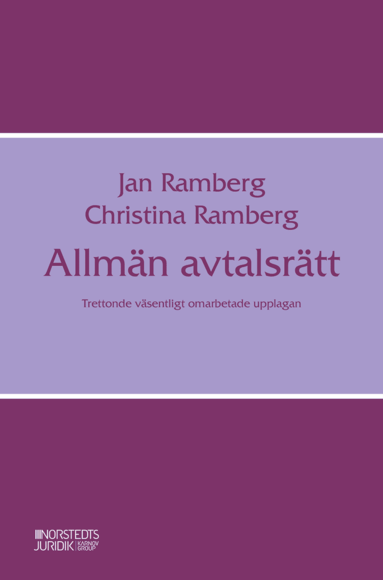 Jan Ramberg, Christina Ramberg - Allmän avtalsrätt, Häftad