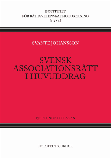 Svante Johansson - Svensk associationsrätt i huvuddrag, Häftad