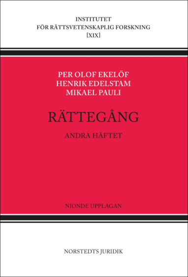 Henrik Edelstam, Mikael Pauli - Rättegång. H. 2, Häftad