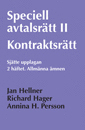 bokomslag Speciell avtalsrätt II : kontraktsrätt. H.2, Allmänna ämnen