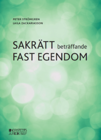 bokomslag Sakrätt beträffande fast egendom