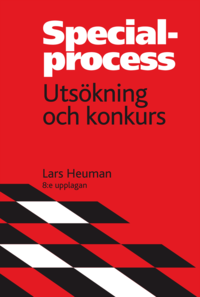 bokomslag Specialprocess : utsökning och konkurs