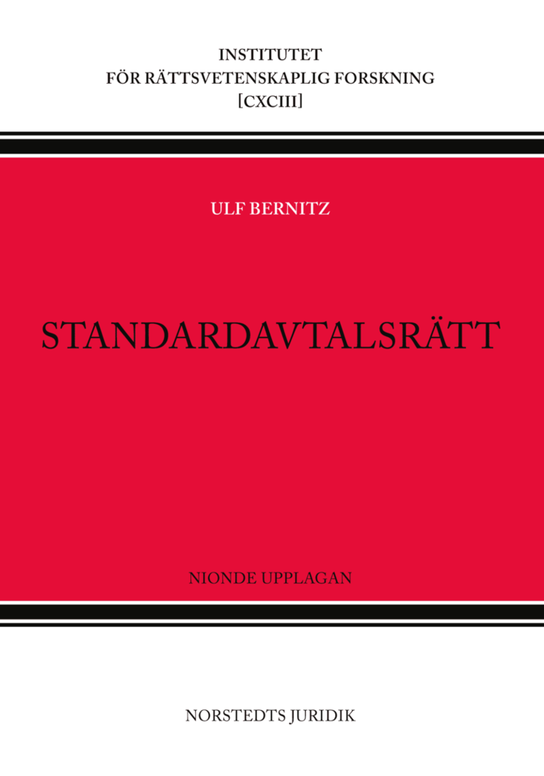 Standardavtalsrätt 1