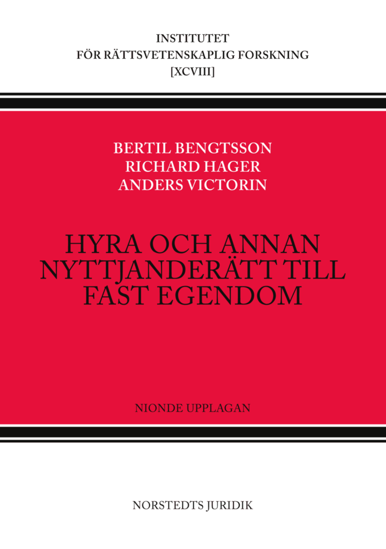 Hyra och annan nyttjanderätt till fast egendom 1