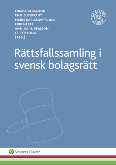 bokomslag Rättsfallssamling i svensk bolagsrätt