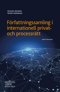 bokomslag Författningssamling i internationell privat- och processrätt