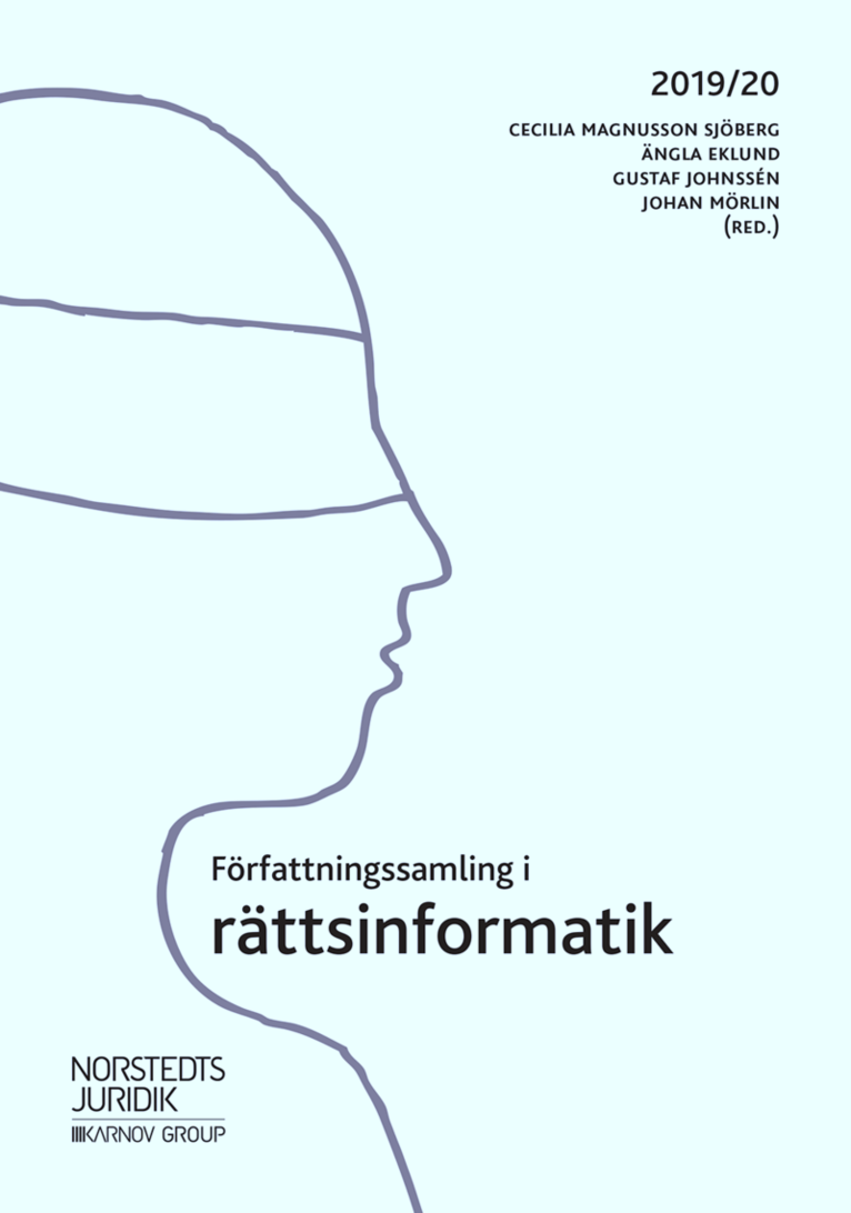Gustaf Johnssén, Johan Mörlin - Författningssamling i rättsinformatik : 2019/20, Häftad
