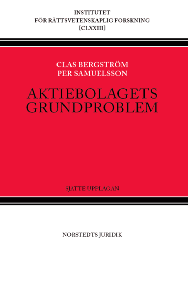 Clas Bergström, Per Samuelsson - Aktiebolagets grundproblem, Häftad