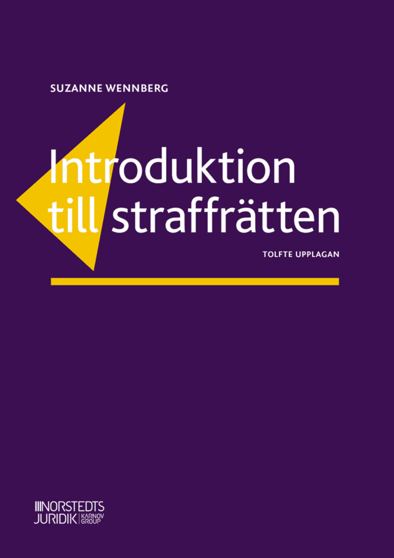 Suzanne Wennberg - Introduktion till straffrätten, Häftad