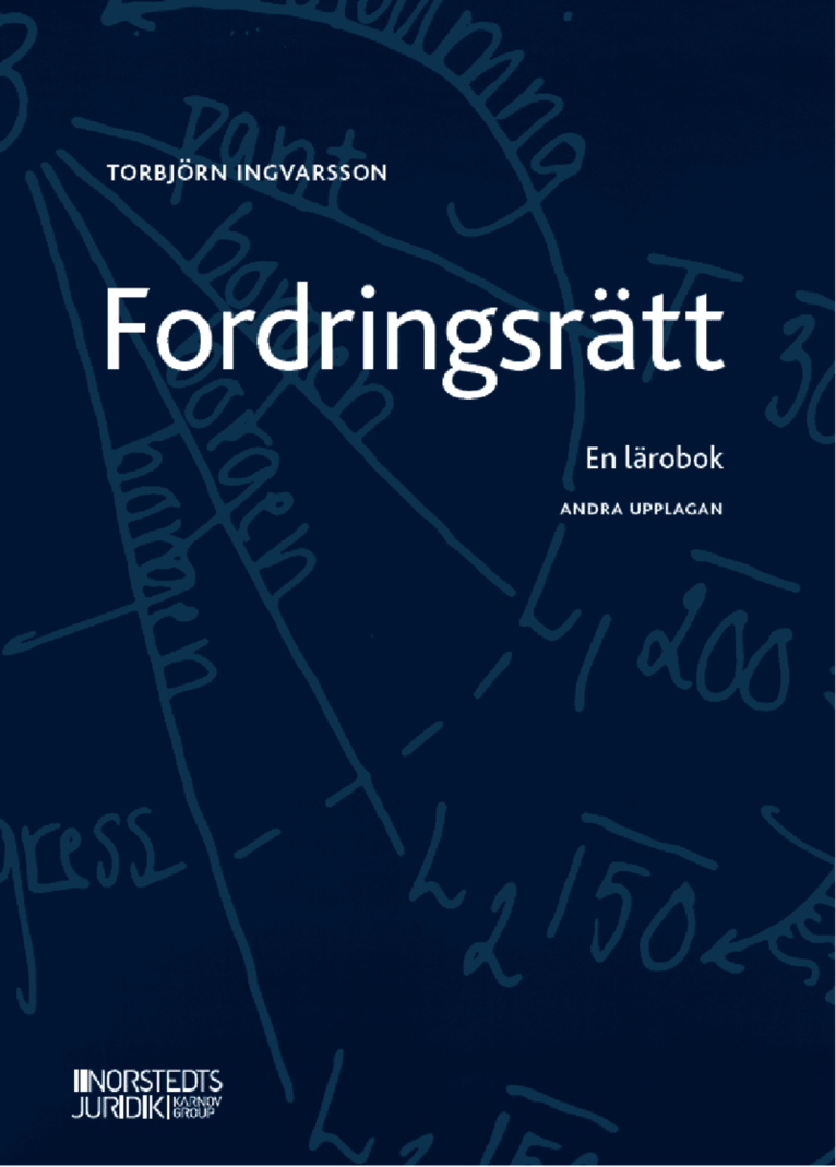 Fordringsrätt : en lärobok 1