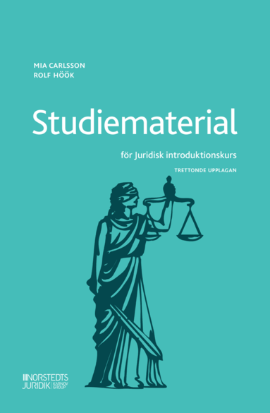 bokomslag Studiematerial för Juridisk introduktionskurs