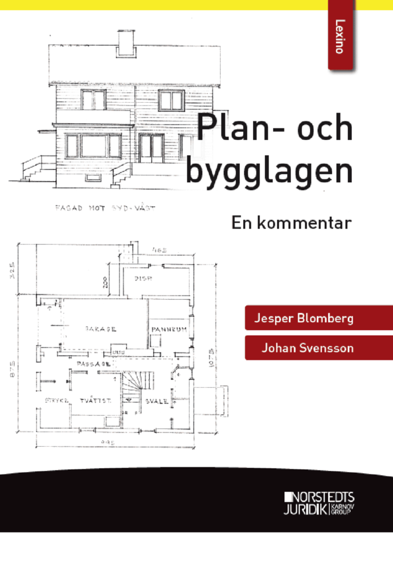 Plan- och bygglagen : en kommentar 1