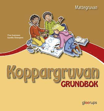 bokomslag Mattegruvan 1-3 Koppargruvan Grundbok