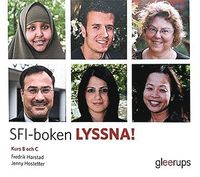 bokomslag SFI-boken LYSSNA! Kurs B och C, CD
