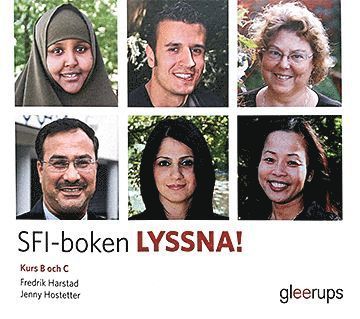 bokomslag SFI-boken LYSSNA! Kurs B och C, CD