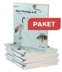 bokomslag Djur i Sverige A-Ö Paket 10 ex