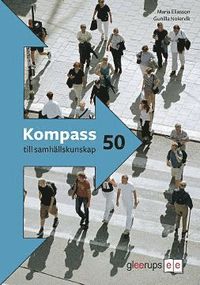 bokomslag Kompass till samhällskunskap 50, elevbok