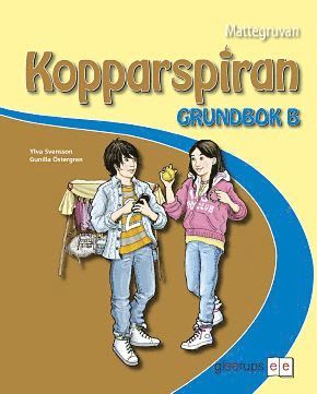 bokomslag Mattegruvan 4-6 Kopparspiran Grundbok B