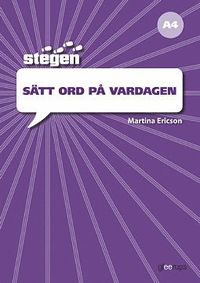 bokomslag Stegen - Sätt ord på vardagen (A4)