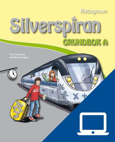 bokomslag Mattegruvan 4-6 Silverspiran Grundbok A