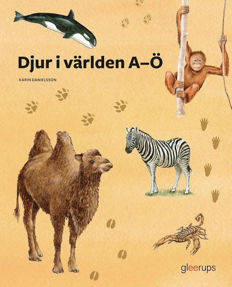 Karin Danielsson - Djur i världen A-Ö, Kartonnage