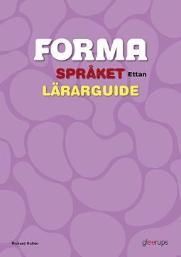 bokomslag FORMA Språket Ettan Lärarguide