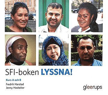bokomslag SFI-boken LYSSNA! Kurs A och B, CD