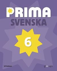 bokomslag Prima Svenska 6 Basbok