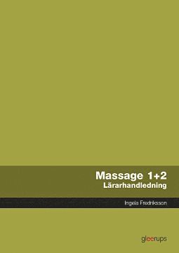 bokomslag Massage 1+2, lärarhandledning