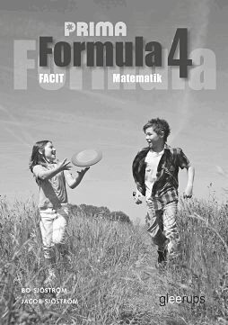 Bo Sjöström, Jacob Sjöström - Prima Formula 4 Facit 2:a uppl, Häftad