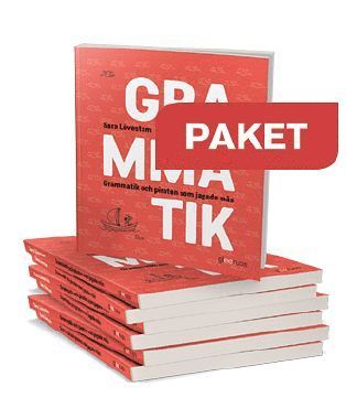 Gleerups - Grammatik och piraten som jagade mås Paketerbj 10 ex, Häftad
