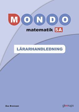 Mondo matematik 5A Lärarhandl