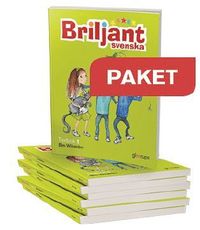 bokomslag Briljant svenska Textbok 1, paket 10 ex