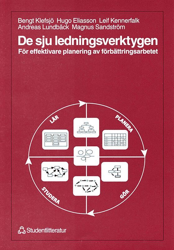 Bengt Klefsjö, Hugo Eliasson, Leif Kennerfalk, Andreas Lundbäck, Magnus Sandström - De sju ledningsverktygen - För effektivare planering av förbättringsarbetet, Häftad