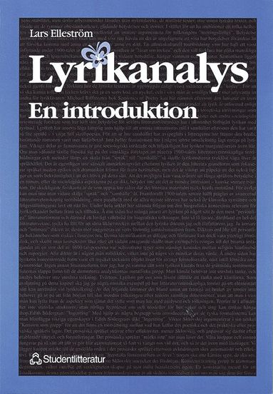 bokomslag Lyrikanalys - en introduktion