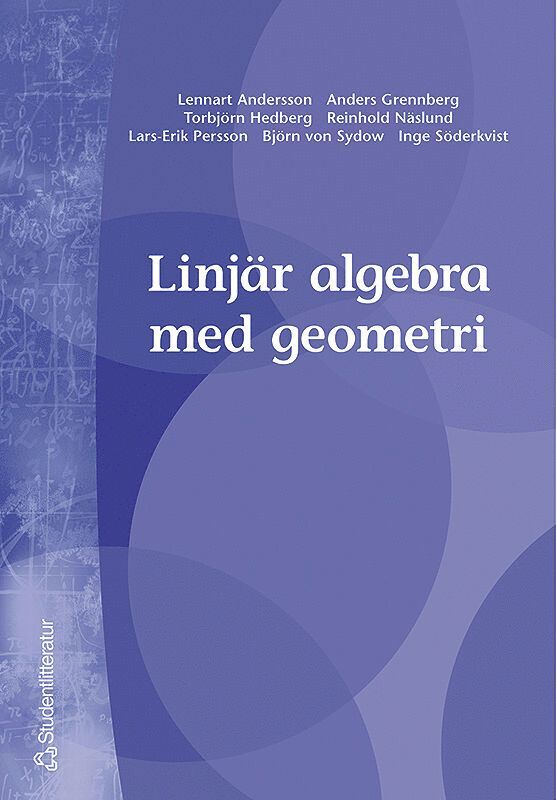 Linjär algebra med geometri 1