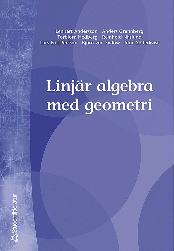 Linjär algebra med geometri