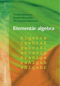 bokomslag Elementär algebra