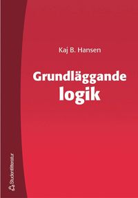 bokomslag Grundläggande logik