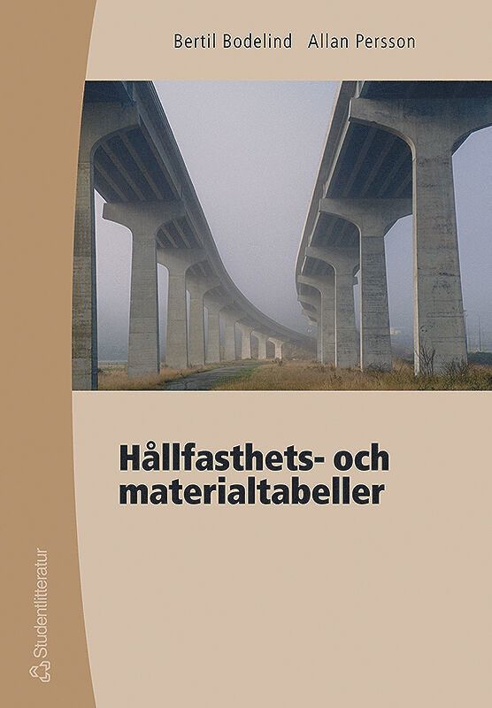 Bertil Bodelind, Allan Persson - Hållfasthets- och materialtabeller, Häftad