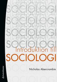 bokomslag Introduktion till sociologi