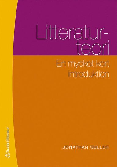 bokomslag Litteraturteori : en mycket kort introduktion