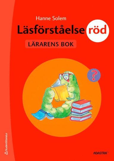 bokomslag Läsförståelse Röd Lärarens bok