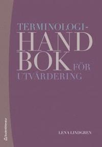 bokomslag Terminologihandbok för utvärdering